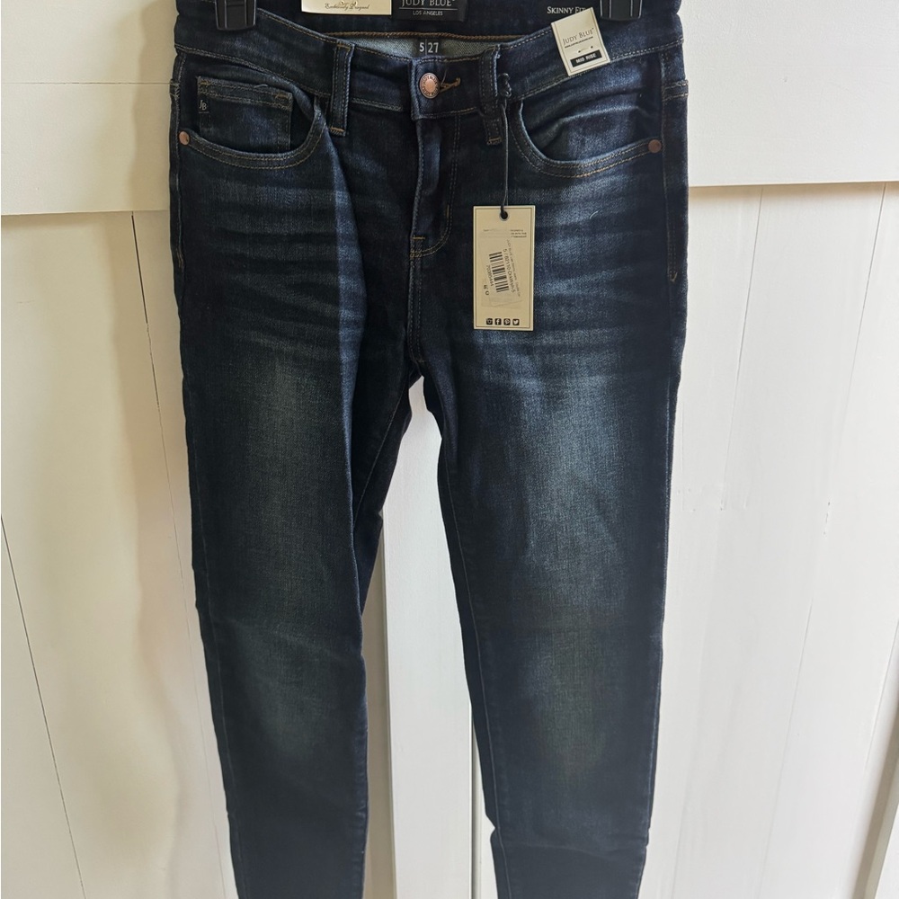 Judy Blue Dark Wash Skinny Jeans